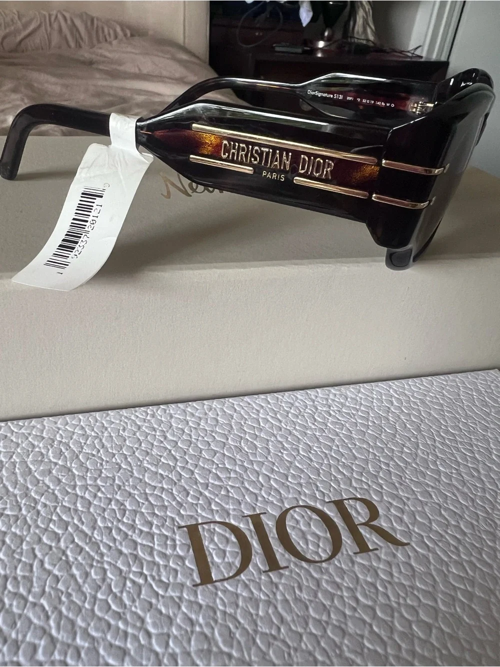 DiorSignature S13I Brown Rectangular Sung